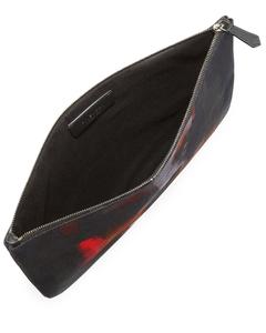 Черный кошелек с рисунком