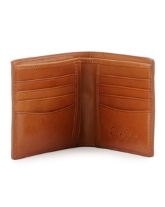 Коричневый тесненный кошелек